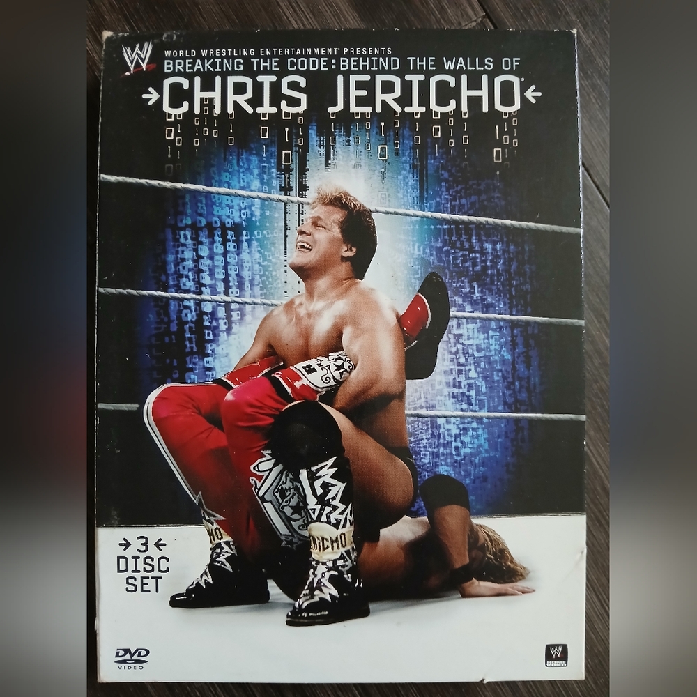 WWE Breaking the Code: Behind the Walls of Chris Jericho DVD - Black, Blue, Red